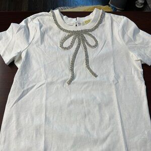 Women's Embellished Tee - size XXS